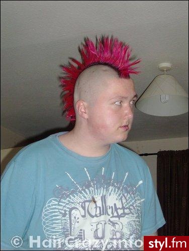 Punk Rock Alternatywne Średnie Fryzury
