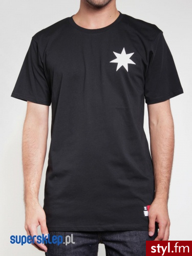 DC T-SHIRT SKATE STAR (BLACK) M - Pozostałe Buty Moda