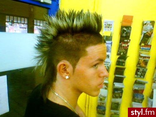 Punk Rock Alternatywne Średnie Fryzury