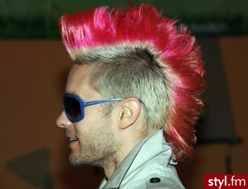Kolorowe Punk Rock Alternatywne Krótkie Męskie Fryzury