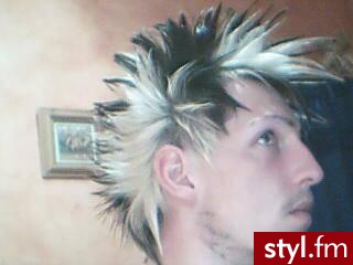 awangardowe fryzury. Fryzury dla odważnych. awangardowe fryzury - Internetowy Katalog Fryzur IKF.com.pl, propozycje fryzur na każdą okazję np. fryzury do szkoły - Punk Rock Alternatywne Średnie Fryzury