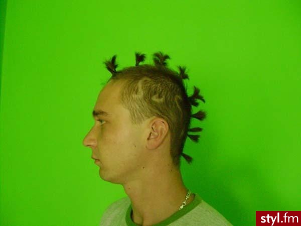 Punk Rock Alternatywne Średnie Fryzury