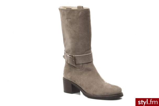 Georgia Rose KOZAKI TERANCE BY GEORGIA ROSE (Beżowy) - Kozaki Buty Moda