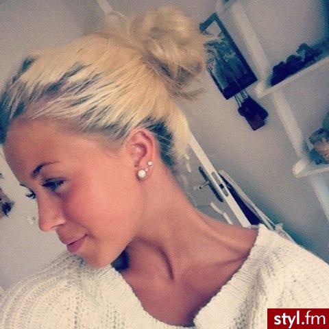 Blond Kok Proste Na co dzień Długie Fryzury