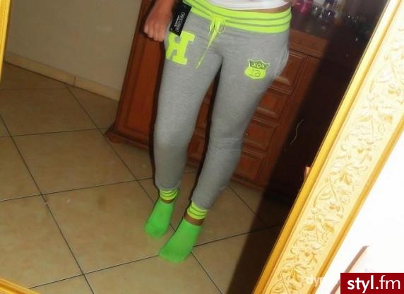 Dresowe Spodnie Moda
