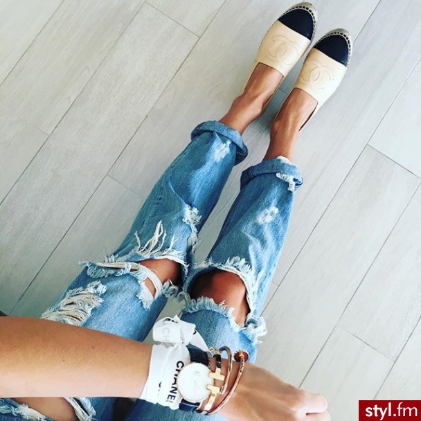 Jeansy Spodnie Moda