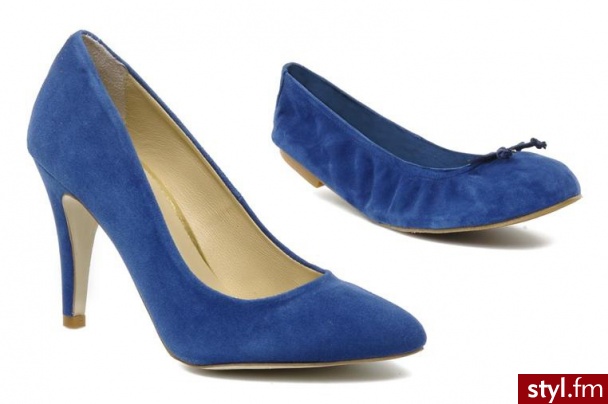 Supertrash CZÓŁENKA PUMP LOW HEEL BY SUPERTRASH (Niebieski) - Czółenka Buty Moda