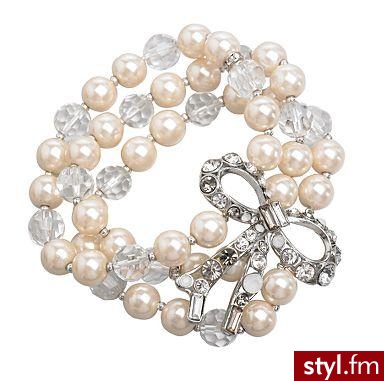 Perłowa bransoletka. Cena: £15 - Pozostałe Dodatki Moda
