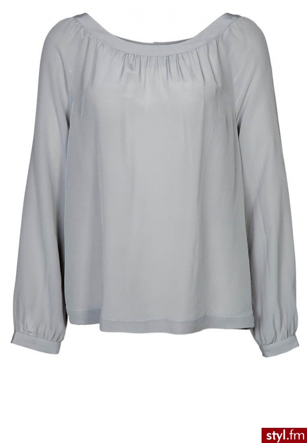 0039 Italy JOSINA Tunika srebrny (221307) - Tuniki Ciuchy Moda