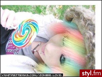 EMO Alternatywne Średnie Fryzury