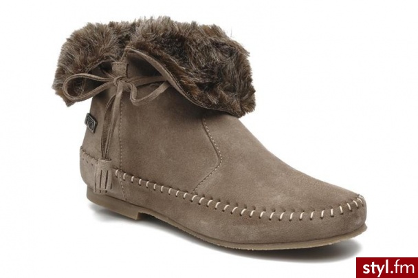 Le temps des cerises PÓŁBUTY I BOTKI TILANE BY LE TEMPS DES CERISES (Beżowy) - Botki Buty Moda