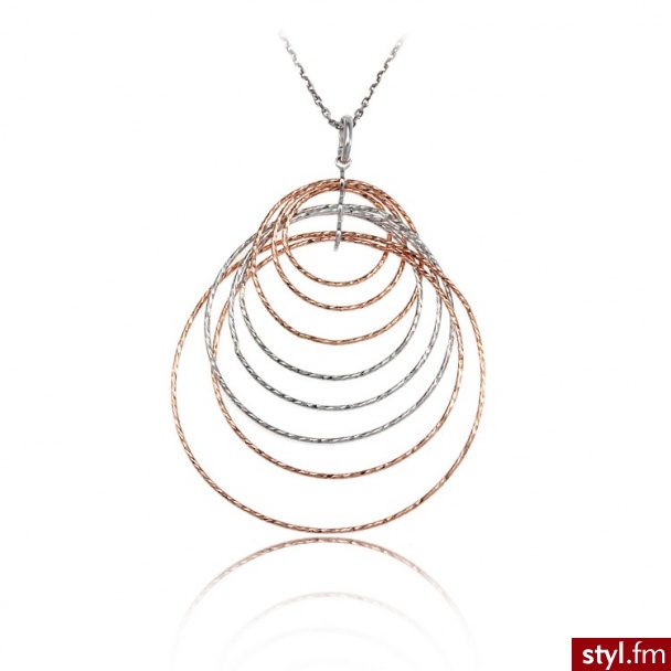 Dandelio Diamentowane Koła NCL-NAS-0006 - Wisiorki Biżuteria Moda