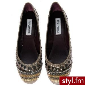 Steve Madden Ballerina Kazler Pew - Polyvore. Pobrano ze strony: http://www.polyvore.com/steve_madden_ballerina_kazler_pew/thing?id=13220707 - Pozostałe Buty Moda