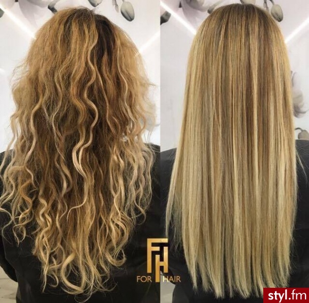 ashblond z Olaplex http://forhairsobieski.pl/ salon FOR HAIR - Blond Rozpuszczone Kręcone Na co dzień Długie Fryzury