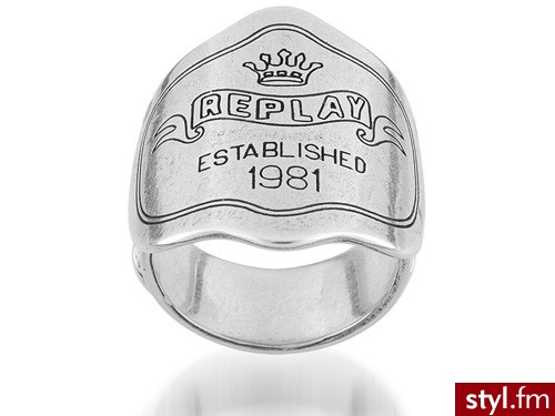 PIERŚCIONEK REPLAY  RAR117 68 21,5 MM - Pierścionki Biżuteria Moda