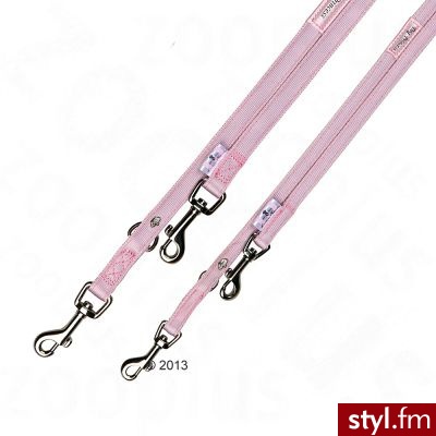 Trixie Dog Princess, smycz dla psa - Dł. x szer.: 200 x 1 cm, regulowana - Psy Zwierzaki
