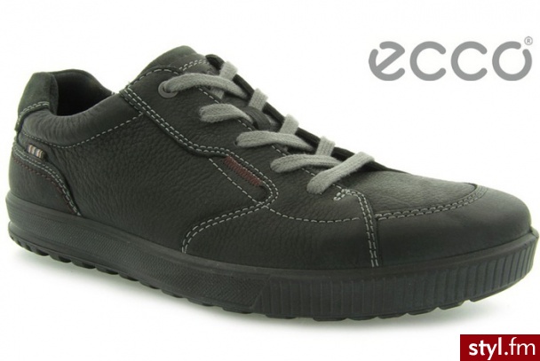 Ecco PÓŁBUTY BRADLEY BLACK DARK SHADOW - Półbuty Buty Moda