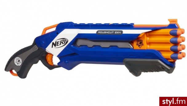 Hasbro Wyrzutnia Nerf N-Strike Elite Strongarm Rough Cut 2X4 A1691 - Dziecko