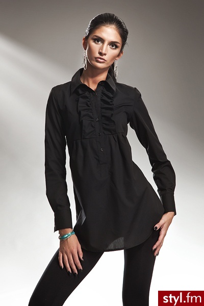 K29 Czarny - Tuniki Ciuchy Moda
