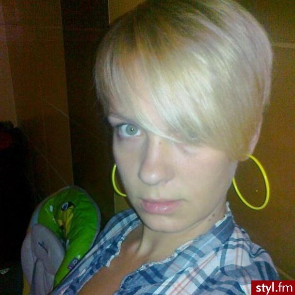 Blond Rozpuszczone Proste Na co dzień Krótkie Fryzury