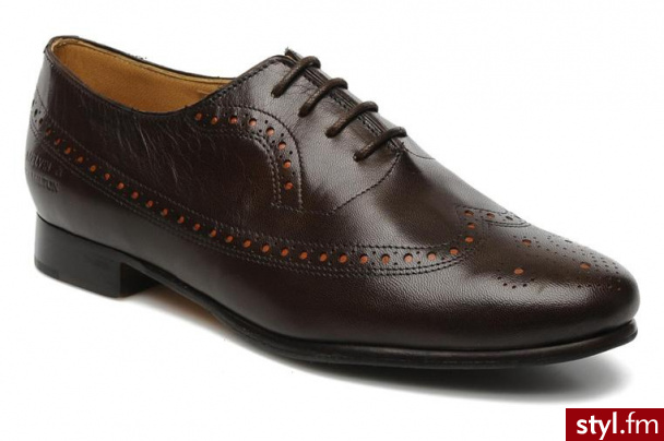 ''Melvin &amp; Hamilton BUTY SZNUROWANE AMY 3 BY MELVIN &AMP; HAMILTON (Brązowy)'' - Pozostałe Buty Moda