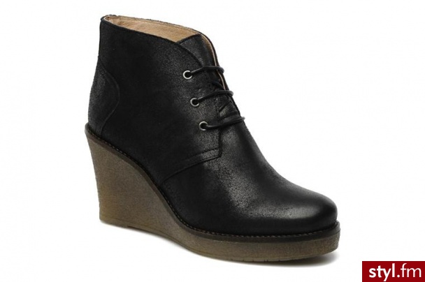 Koah PÓŁBUTY I BOTKI FAITH BY KOAH (Czarny) - Botki Buty Moda