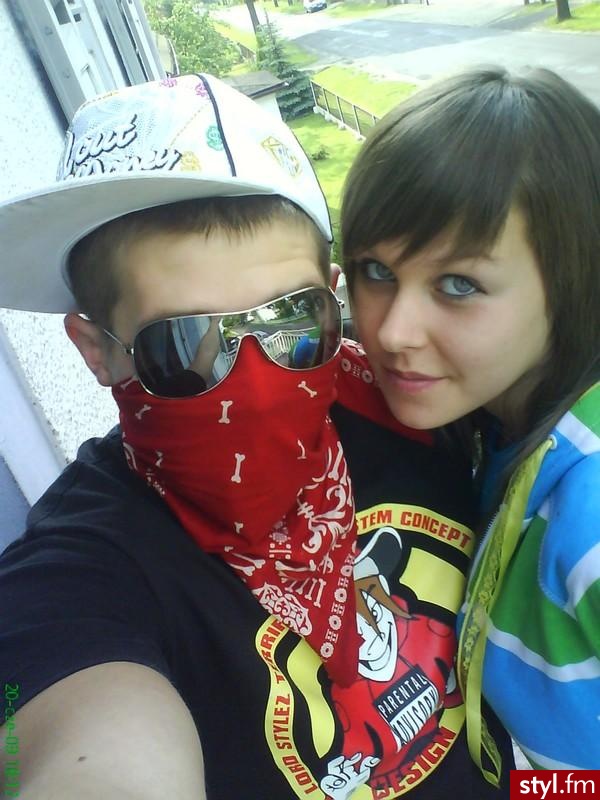 a z siostra. ny okularki bandana:) - Nakrycia głowy Dodatki Moda