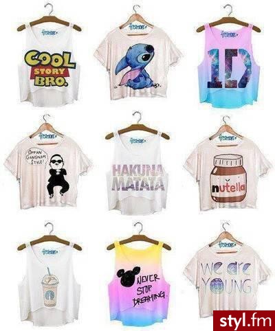 ;^^ - Koszulki Ciuchy Moda