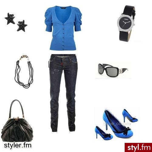 niebiesko-czarno. troszke elegancjii :) - Styler