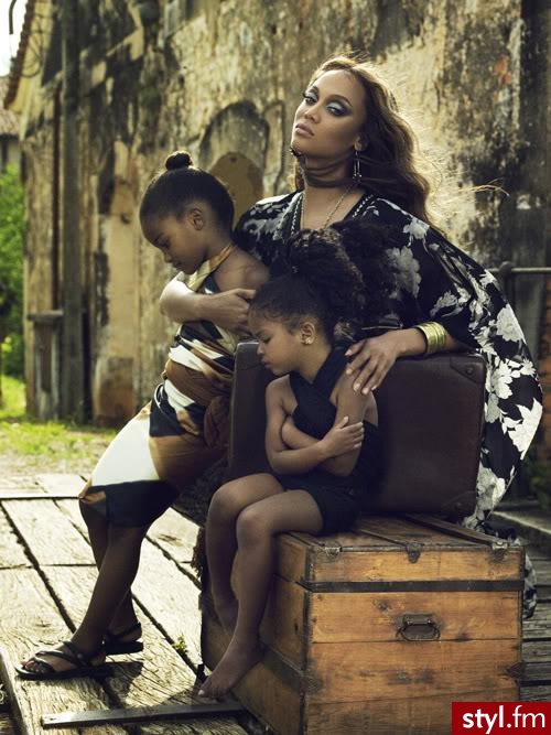 Tyra Banks - Moda uliczna Inne Moda