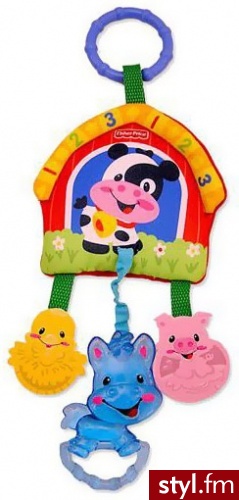 Fisher Price Gryzaczek Muzyczna Farma Mobile M4042 - Dziecko