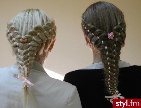 Warkocze Proste Na co dzień Długie Fryzury