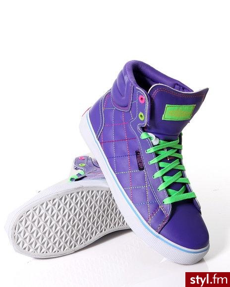 Punkrose Funk Quilt Multi Hi Top - Pozostałe Buty Moda