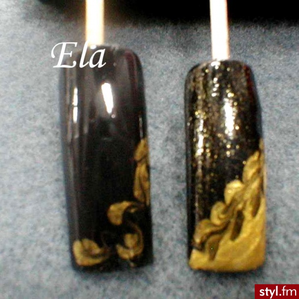 Autor: Elzbieta sylwestrowe. Autor: <b>Elzbieta</b><br /> ogień - Paznokcie