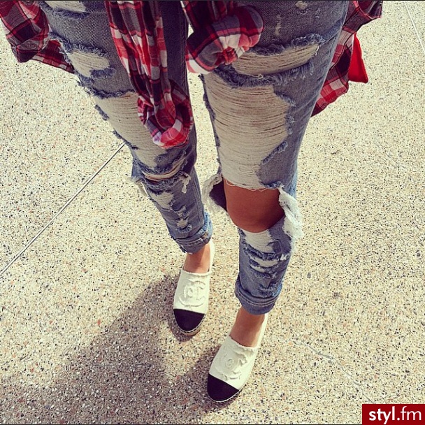 Jeansy Spodnie Moda
