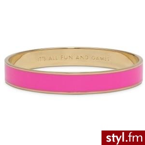 ITS ALL FUN AND GAMES Idiom Bangle - Polyvore. Pobrano ze strony: http://www.polyvore.com/its_all_fun_games_idiom/thing?id=15426997 - Pozostałe Dodatki Moda