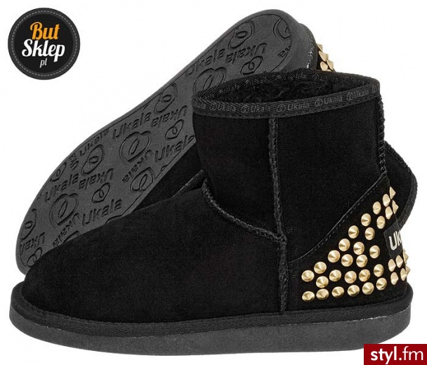UKALA BY EMU BUTY MIA MINI BLACK (W80099) - Emu Buty Moda