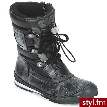 Hip Buty Dziecko Selva Black - Kozaki Buty Moda