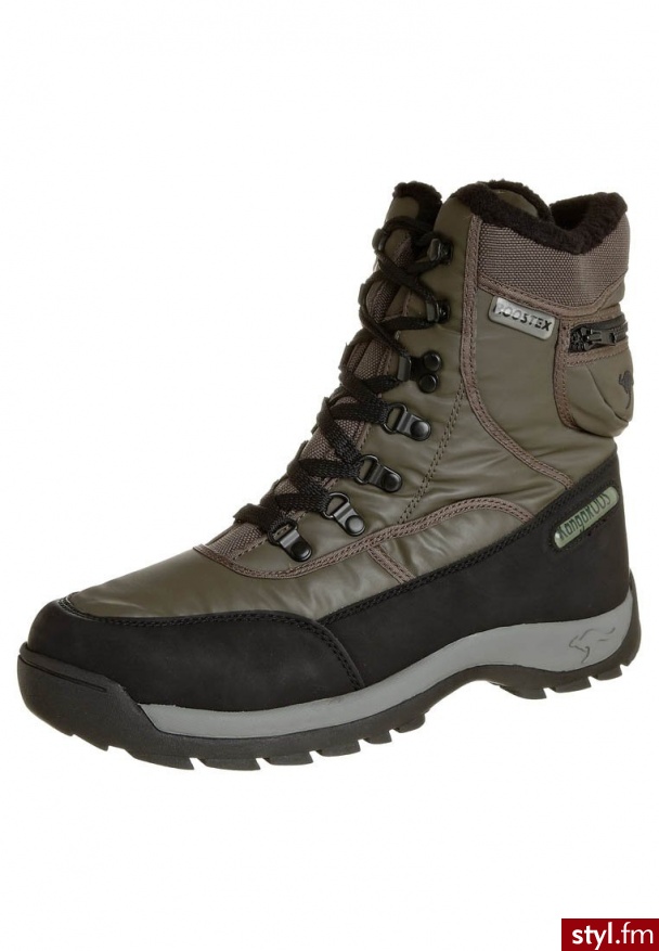KangaROOS ASPEN Kozaki zimowe czarny - Kozaki Buty Moda