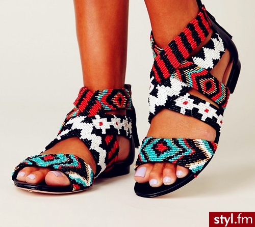 Sandały Buty Moda