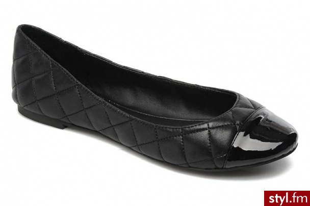 Steve Madden BALERINKI KWILTED BY STEVE MADDEN (Czarny) - Balerinki Buty Moda