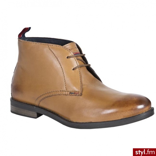 TOMMY HILFIGER KOZAKI BROOKES 4B FM56814744 606 COGNAC - Kozaki Buty Moda