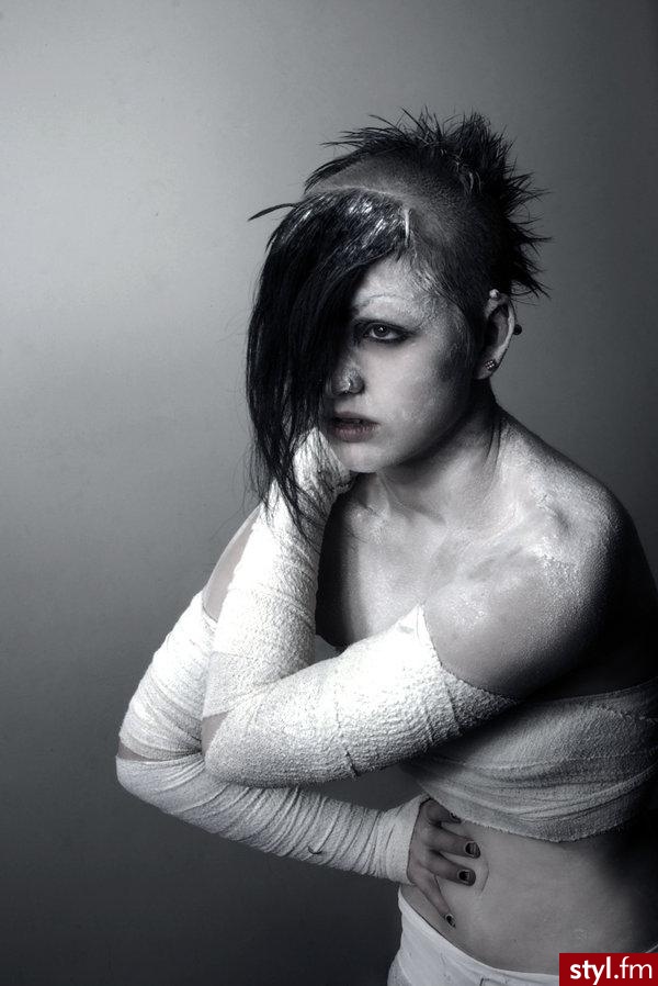 Punk Rock Alternatywne Średnie Fryzury
