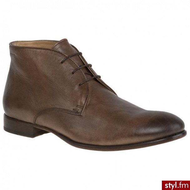 ECCO Trzewiki Calverton 68060401459 Moon Rock - Kozaki Buty Moda