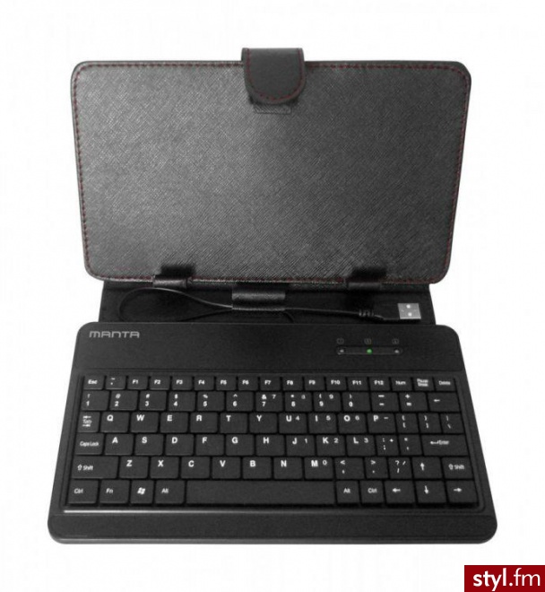 MANTA TABLET CASE 7'' WITH MICRO USB (MTA701) - Portfele i etui Dodatki Moda
