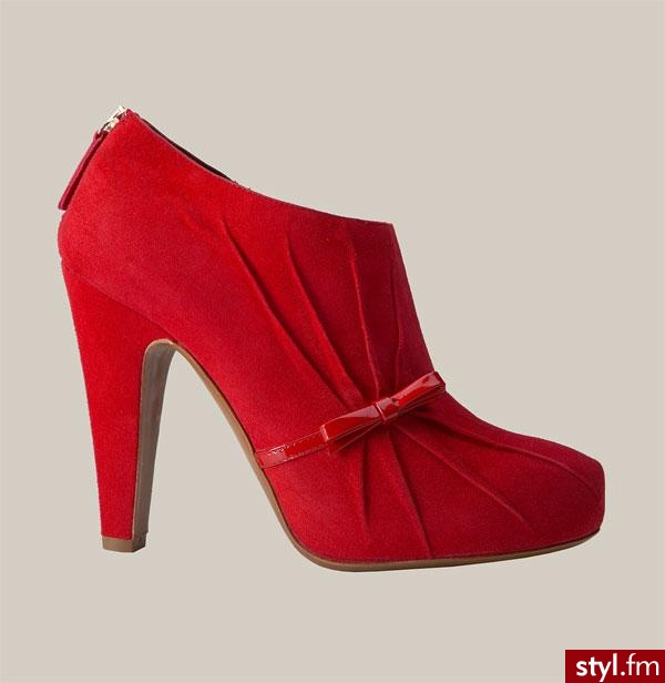 zamszowe botki Moschino 660$ - Pozostałe Buty Moda