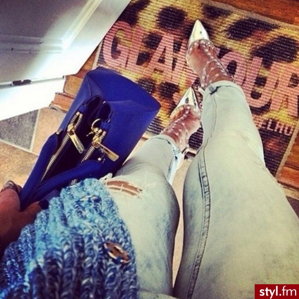 Jeansy Spodnie Moda