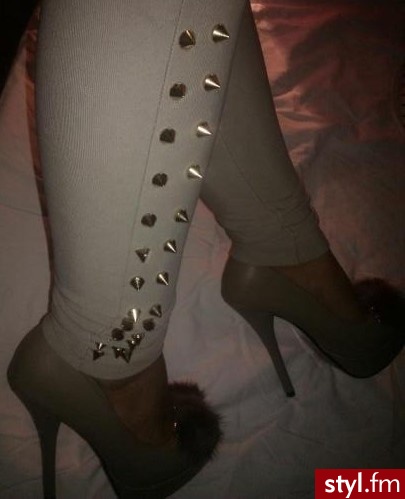 Leginsy Spodnie Moda