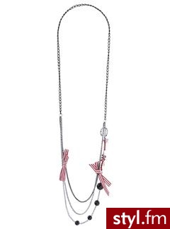 3-strand, bows necklace - Black - Promod. Pobrano ze strony: http://www.promod.co.uk/jewellery/necklaces/_3-strand-bows-necklace-black-R1290271001.html - Pozostałe Dodatki Moda