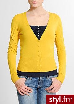 Kolorowe kardigany od Mango. Kolorowe kardigany od Mango 2010 - Pozostałe Ciuchy Moda